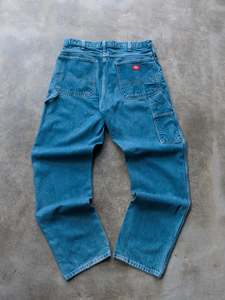 Blue Dickies Carpenter Jeans (W34)