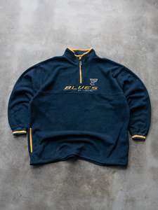 Vintage 00s St. Louis Blues Fleece Sweatshirt (2XL)