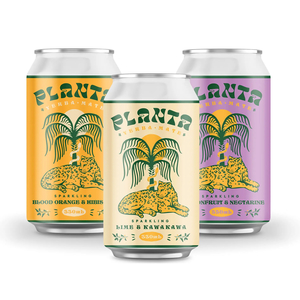 Products: Sampler Box 24 x 330ml - Yerba Mate Sparkling Tea Planta Mate NZ