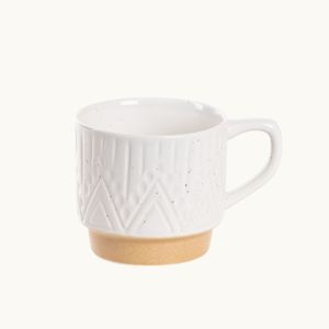 Products: White Speckled Mug - Plant and Share