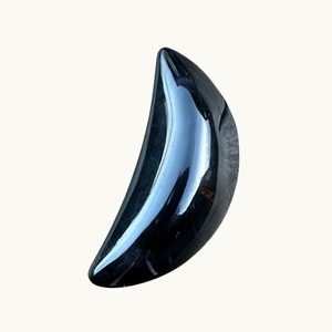 Products: Black Obsidian Rainbow Half Moon - Plant and Share