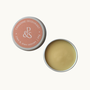 Products: Tangerine Deodorant Cream NZ made @ Plant & Share