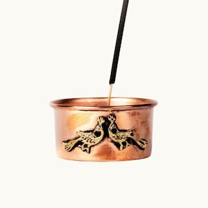 Products: Copper Bowl Incense Holder - Plant and Share