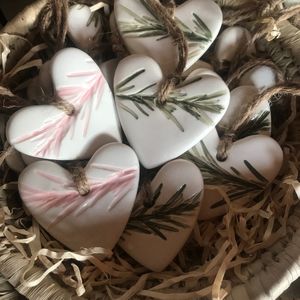 Products: Rosemary for Remembrance - Pottery Heart - Plant and Share