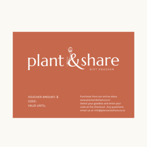 Products: Plant & Share Gift Voucher - Plant and Share Gift Voucher