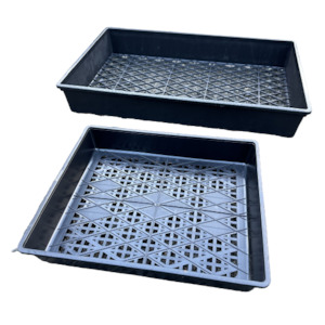 Pots Trays: Nursery Trays Standard - Black (10 Pack)