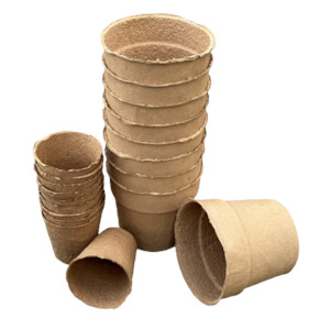 Pots Trays: Fertilpots - Natural (10 Pack)