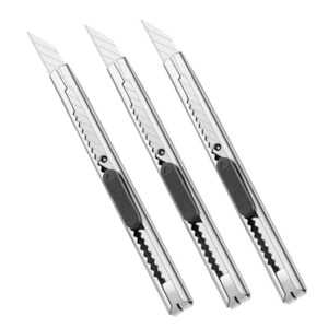 Garden Accessories: Utility Knifes Basic - Stainless Steel (3 pack)