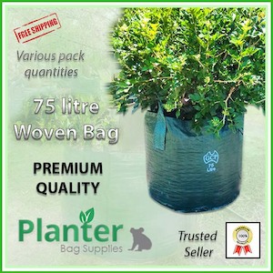 Products: Woven Planter Bags – 75 ltr
