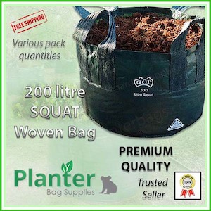 100 Ltr – 400 Ltr: Woven Planter Bags – 200 ltr Squat