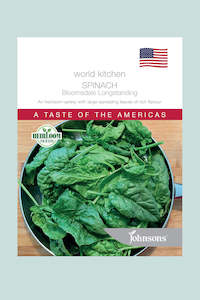 Seeds: Spinach - Bloomsdale Longstanding - 200 Seeds