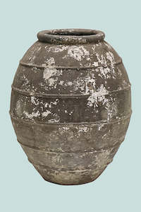 Antique Spiral Vase Planter