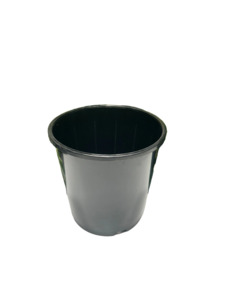 Nursery Pots Saucers: Black Nursery Pot 15cm (2.0L)