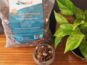 Pest Control Copy: Bio Leaf Premium ORCHID Potting Mix - COARSE 8-20mm 10 Litre