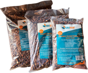 Bio Leaf Premium ORCHID Potting Mix - MEDIUM 3-8mm 5 Litre