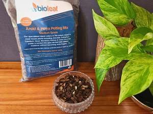 Bio Leaf Premium AROID & HOY Potting Mix - MEDIUM Grade 5 litre
