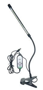 Grow Lights: Single Head USB Clip-On Grow Light