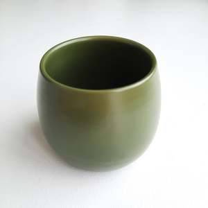 Pots And Planters: Ceramic Egg Cover Pots - Green