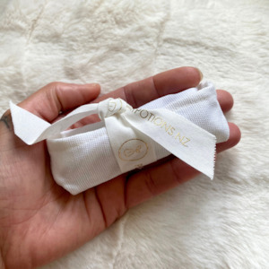 Aromatherapy travel pouch: Pulse Point Oil cotton pouch