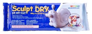 Air Dry Modelling Clay 500g White - Mungyo