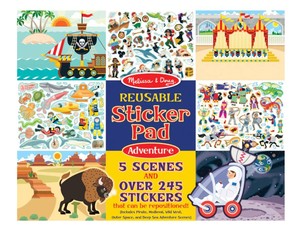 Adventure - Reusable Sticker Set - Melissa & Doug