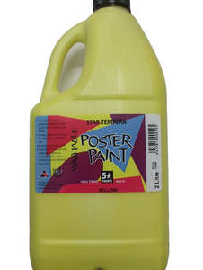 Painting: Tempera paint yellow 2lt