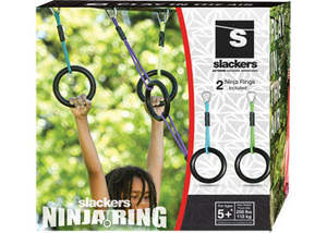 Physically Active: Ninja Rings set of 2 - Slackers