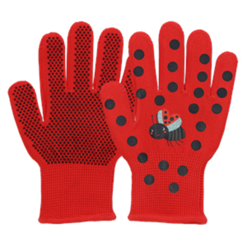 Ladybird Gloves - Kids in the Garden