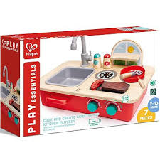 Furniture: Play Essentials Countertop Kitchen Playset - Hape