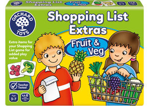 Games: Shopping List Extra Fruit & Veg - Orchard Toys