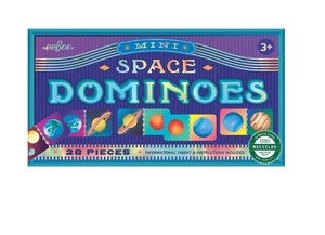 Games: Mini Dominoes Space 28pc - eeBoo