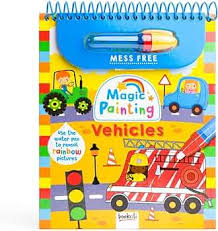 Magic Water Painting Vehicles - Bookoli