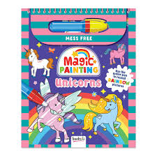 Magic Water Painting Unicorns - Bookoli