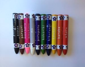 Maori Colours Crayons 10pc