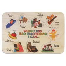 Puzzles: When I feel Big Emotions I Can... Puzzle 9pc - Kiwi Made Toys