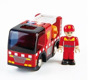 Fire Truck with Siren - Hape