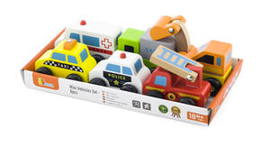 Vehicles: Emergency Vehicle Set 6pc - VIGA