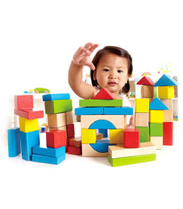 Wooden Blocks: Maple Blocks 50pc - Hape