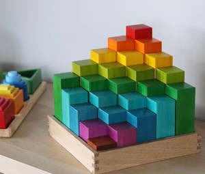 Rainbow Engineering Blocks - QToys