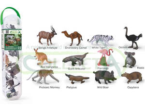 Figures Wild Animals: Box of Mini Wild Animals (3) - Collecta