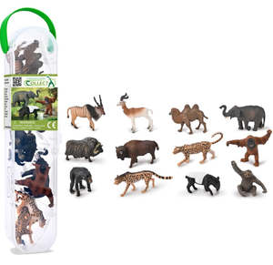 Box of Mini Wild Animals (2) - Collecta