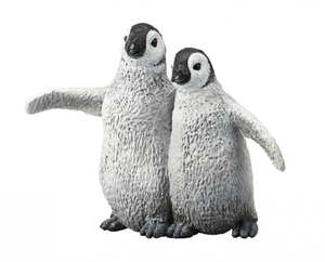 Figures Birds: Emperor Penguin Chicks - CollectA