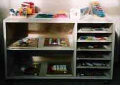 Display Storage Units Furniture: Manipulative Materials Storage