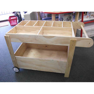 Display Storage Units Furniture: Carpentry Trolley