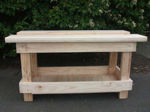 Display Storage Units Furniture: Carpentry Bench special tray underneath