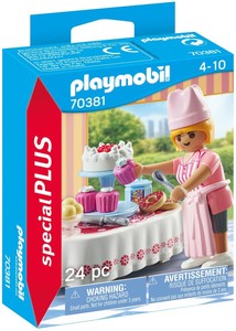 Baker with Dessert Table - Playmobil