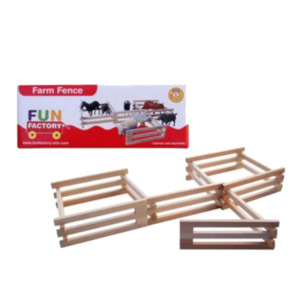 Wooden Farm Fence - Fun Factory