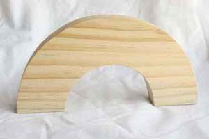 Small half circular curve