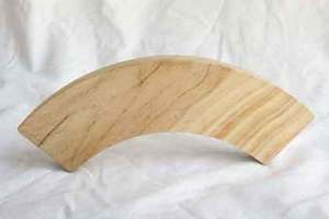 Large quarter circular curve