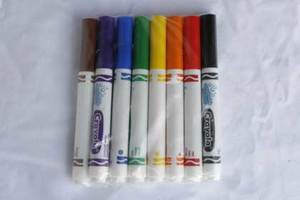 Felts Markers: Crayola Classic Washable Markers pkt 8